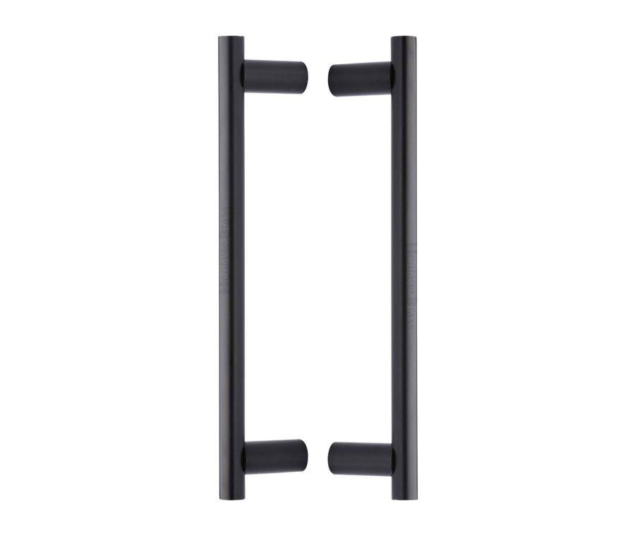 Heritage Brass Matt Bronze Bar Back to Back Door Pull Handle 336mm
