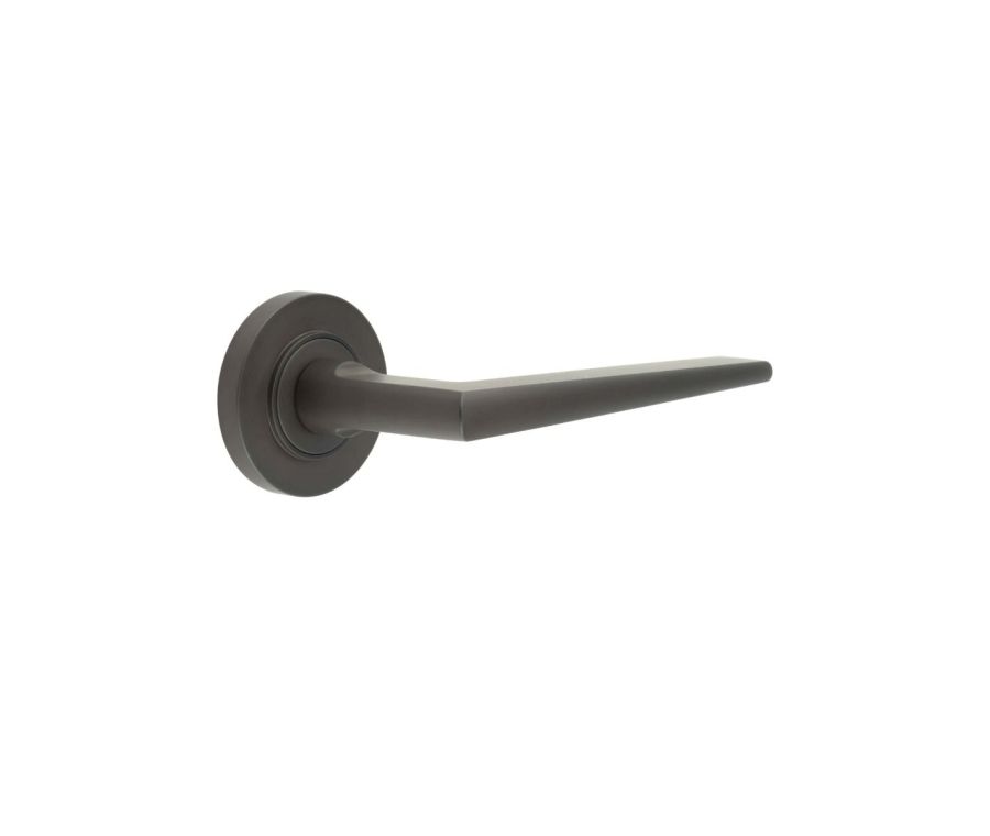 Set Burlington Matt Dark Bronze Mayfair Lever Furniture | BUR10DB
