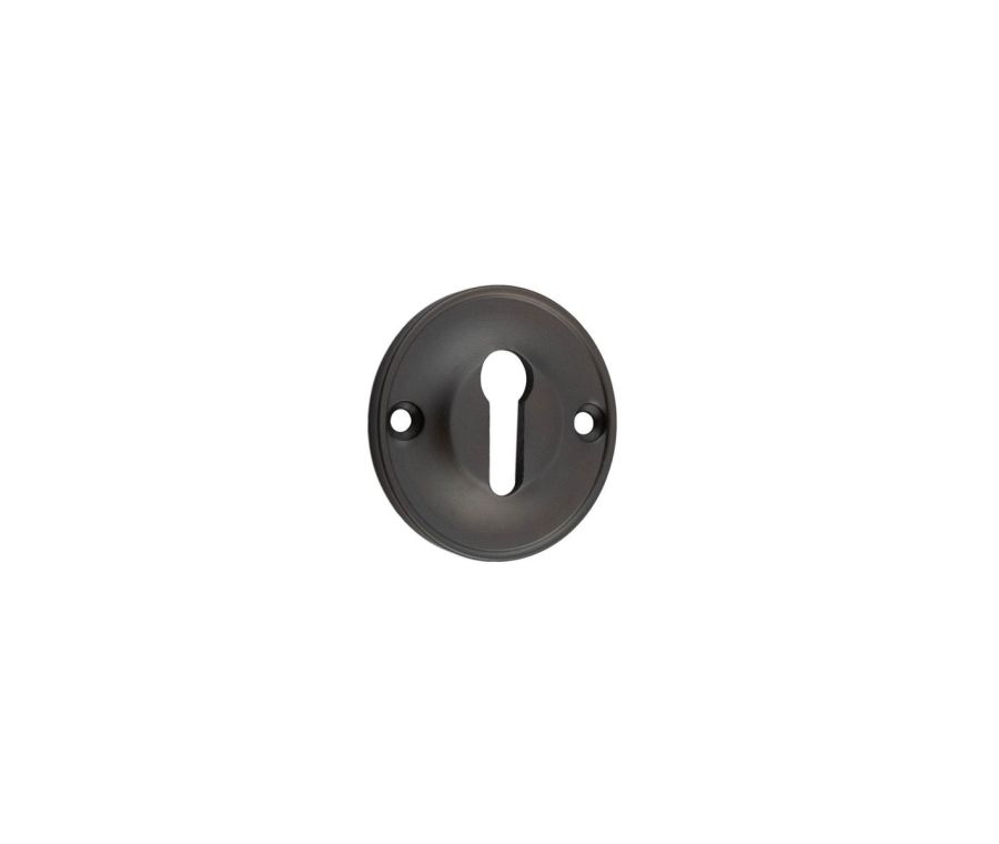 Burlington 40mm Dark Bronze STD Keyway Escutcheon | BUR121DB
