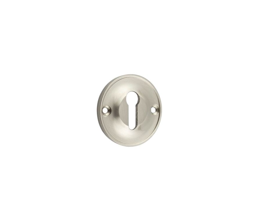 Burlington 40mm Satin Nickel STD Keyway Escutcheon | BUR121SN