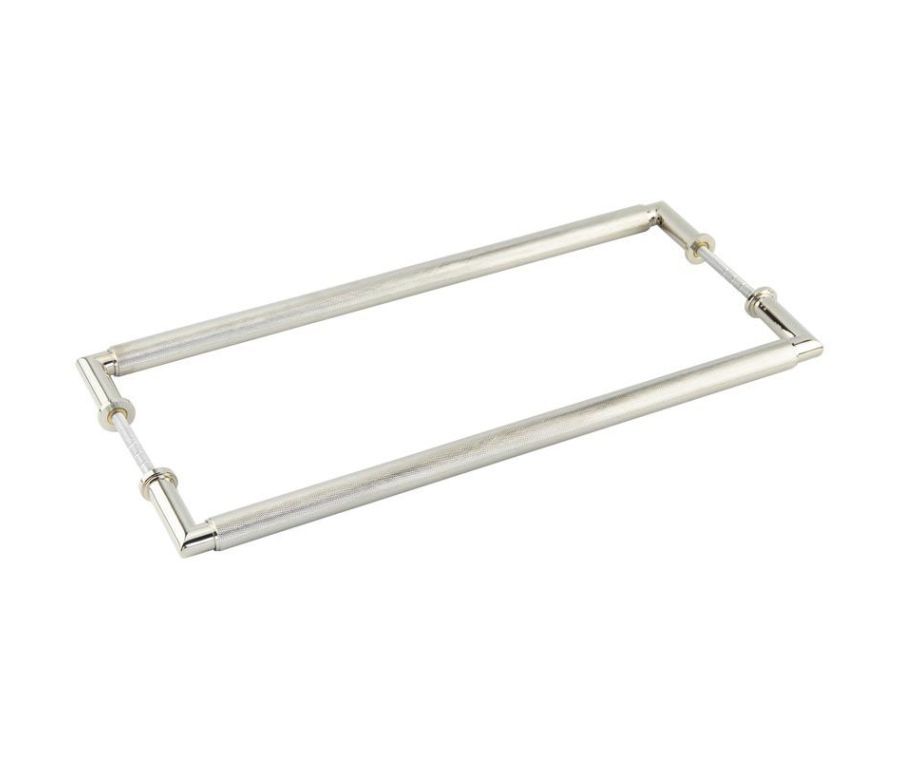 Burlington Piccadilly 425mm Polished Nickel Back to Back Pull Handle | BUR140PNB2B