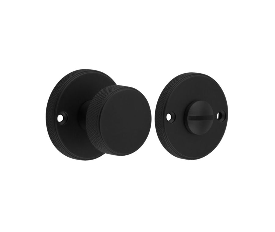 Burlington Matt Black Westbourne Turn and Release | BUR180MB