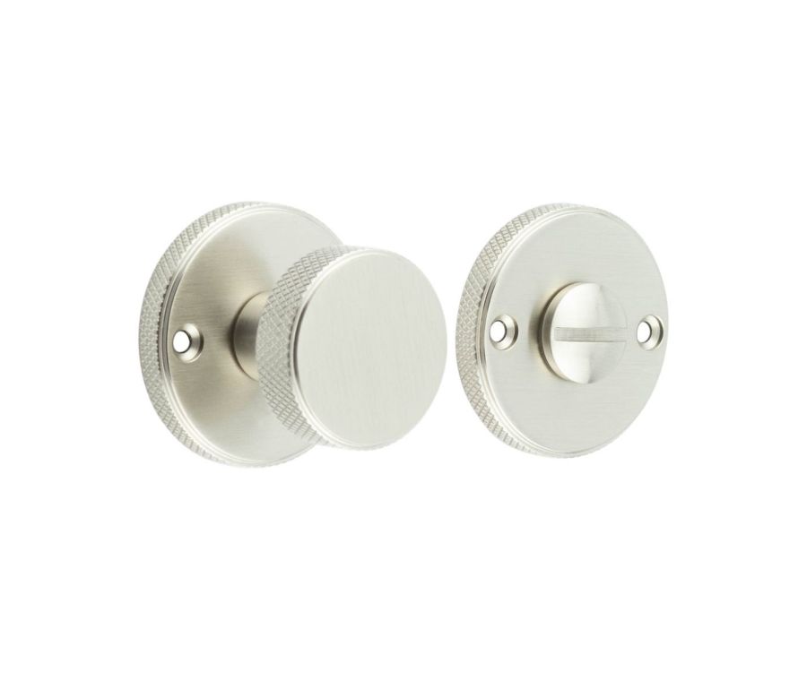Burlington Satin Nickel Westbourne Turn and Release | BUR180SN