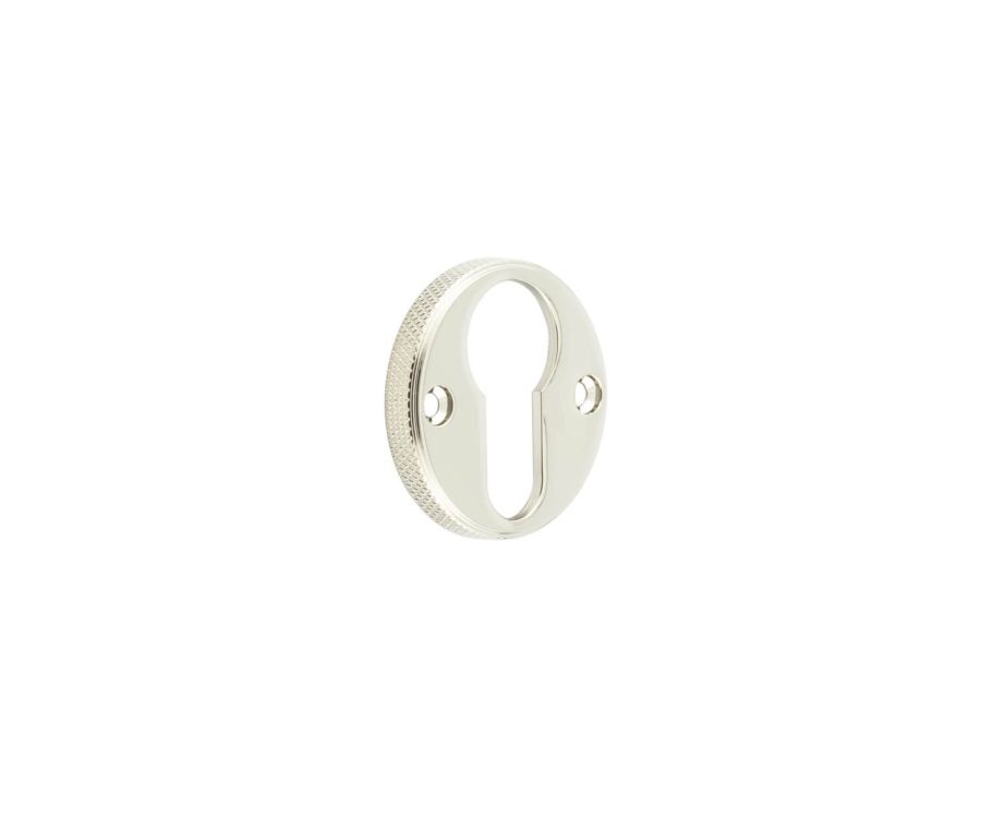 Burlington Polished Nickel 40mm Westbourne Euro Escutcheon | BUR181PN