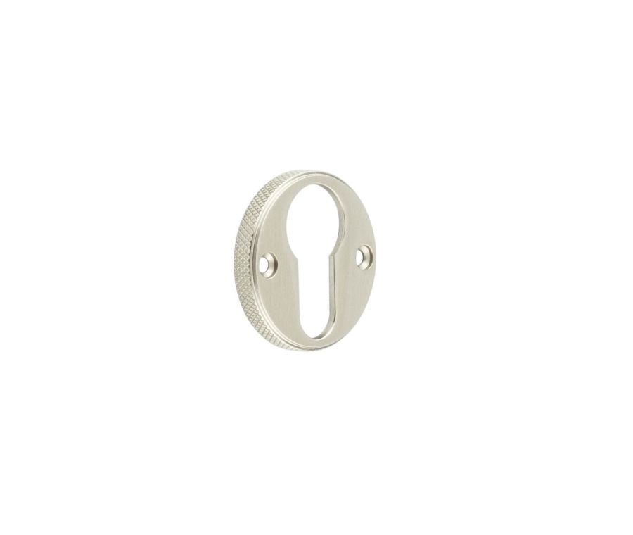 Burlington Satin Nickel 40mm Westbourne Euro Escutcheon | BUR181SN