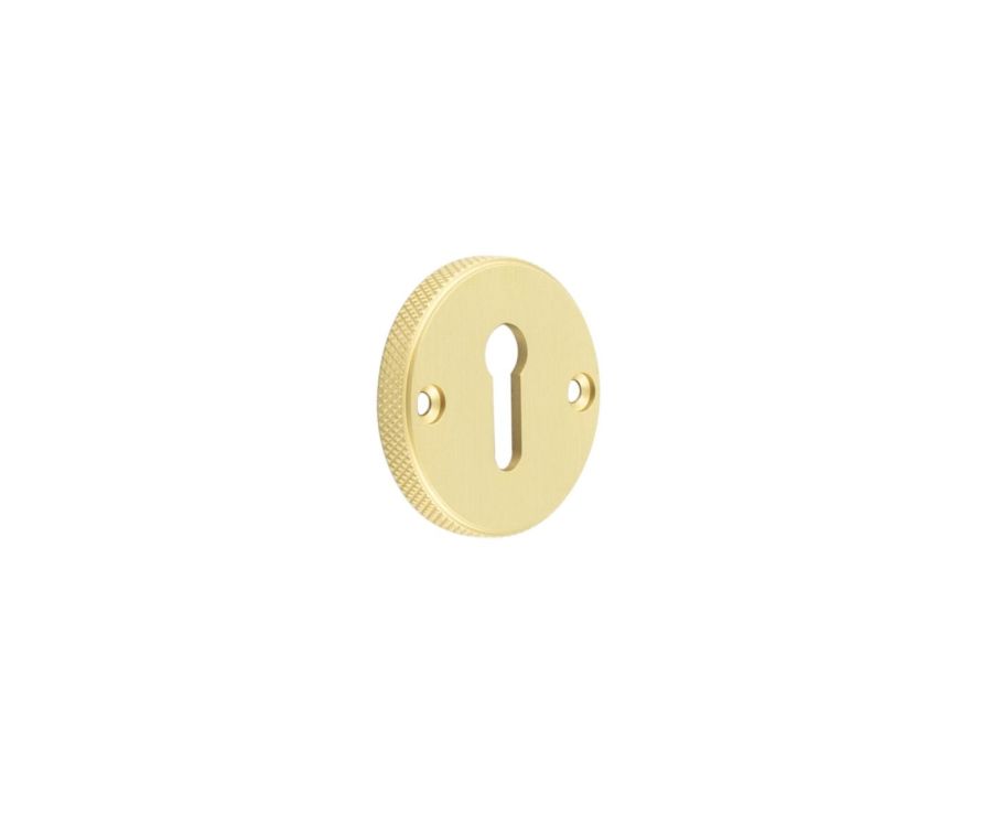 Burlington Satin Brass 40mm Westbourne STD Escutcheon | BUR182SB
