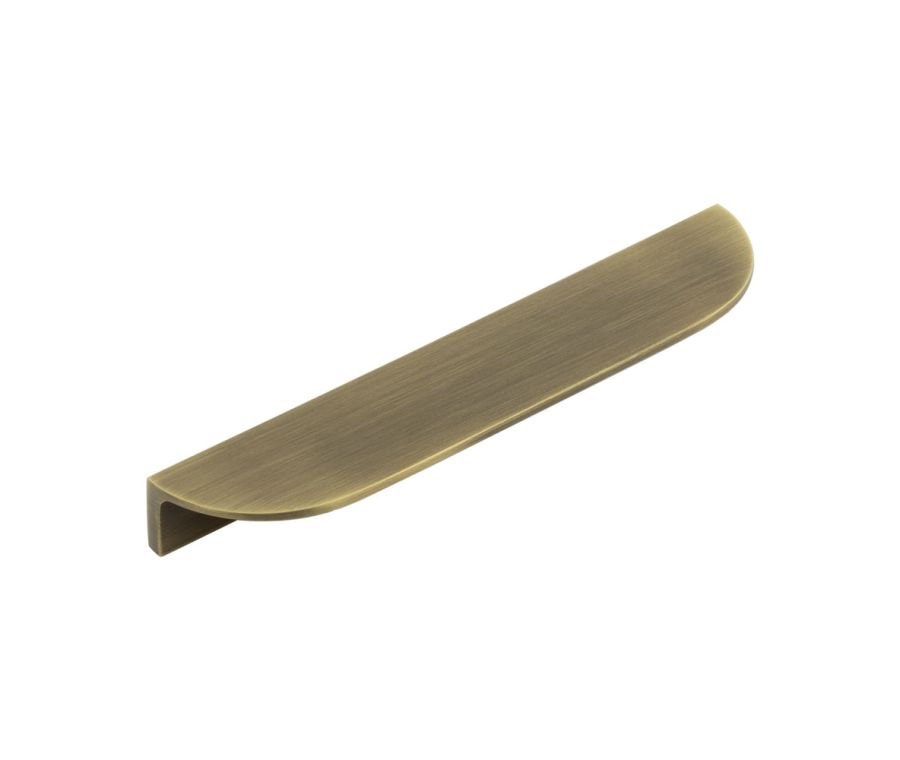 Burlington 200mm Antique Brass Half Moon Edge Pull Handle | BUR611AB