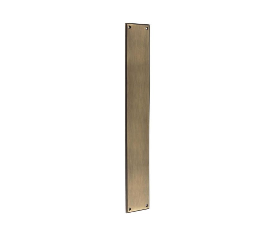 Burlington 450x75mm Antique Brass Raised Finger Plate | BUR778AB