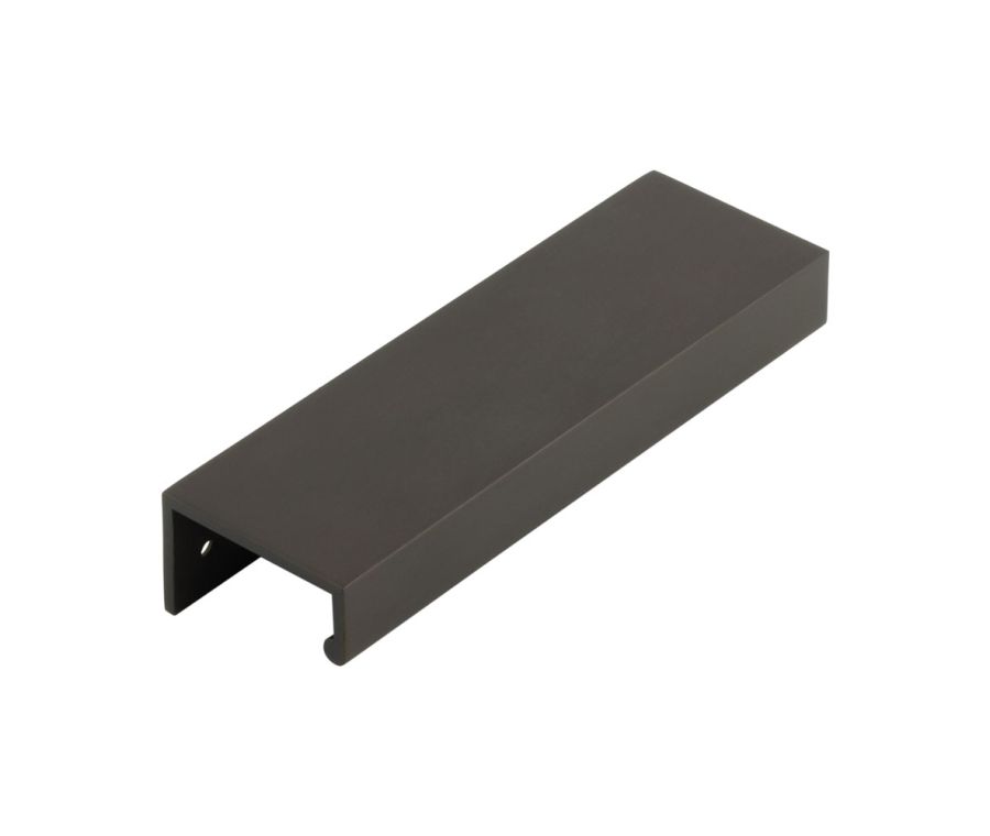 Burlington 150mm Dark Bronze Angled Edge Pull Handle | BUR911DB