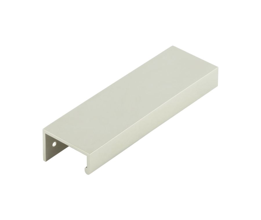 Burlington 150mm Polished Nickel Angled Edge Pull Handle | BUR911PN