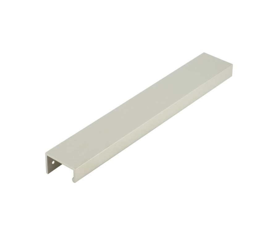 Burlington 300mm Polished Nickel Angled Edge Pull Handle | BUR912PN