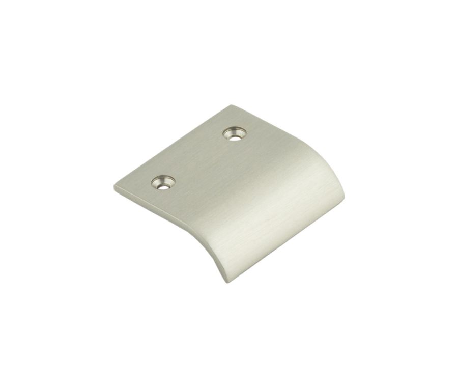 Burlington 50mm Satin Nickel Curved Edge Pull | BUR920SN