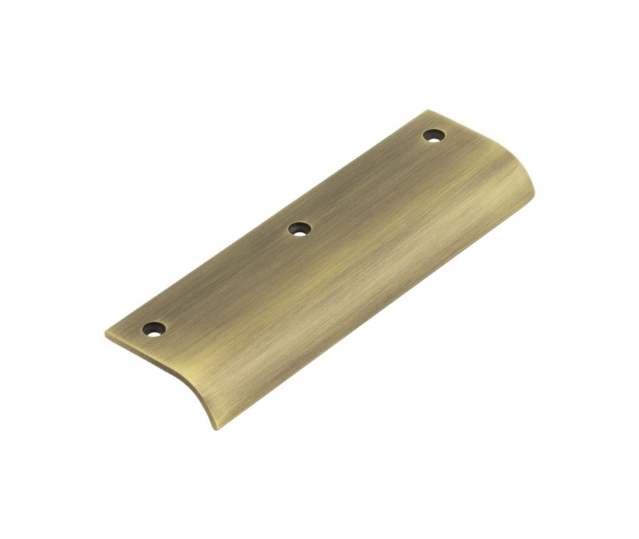 Burlington 150mm Antique Brass Curved Edge Pull | BUR921AB