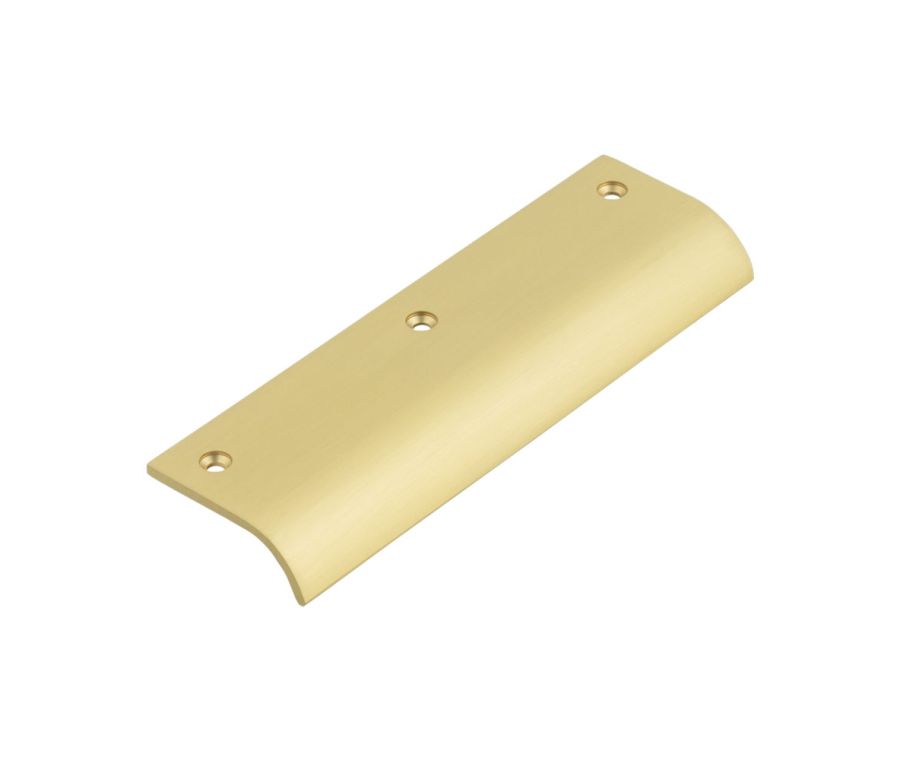 Burlington 150mm Satin Brass Curved Edge Pull | BUR921SB