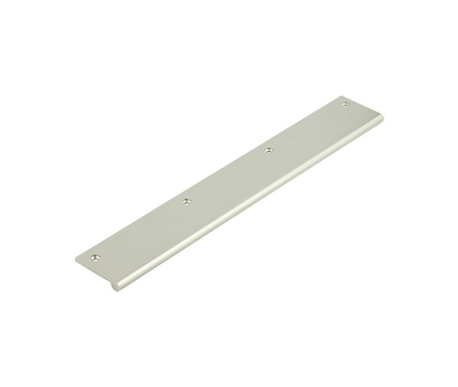 Burlington 300mm Polished Nickel Flat Edge Pull | BUR932PN