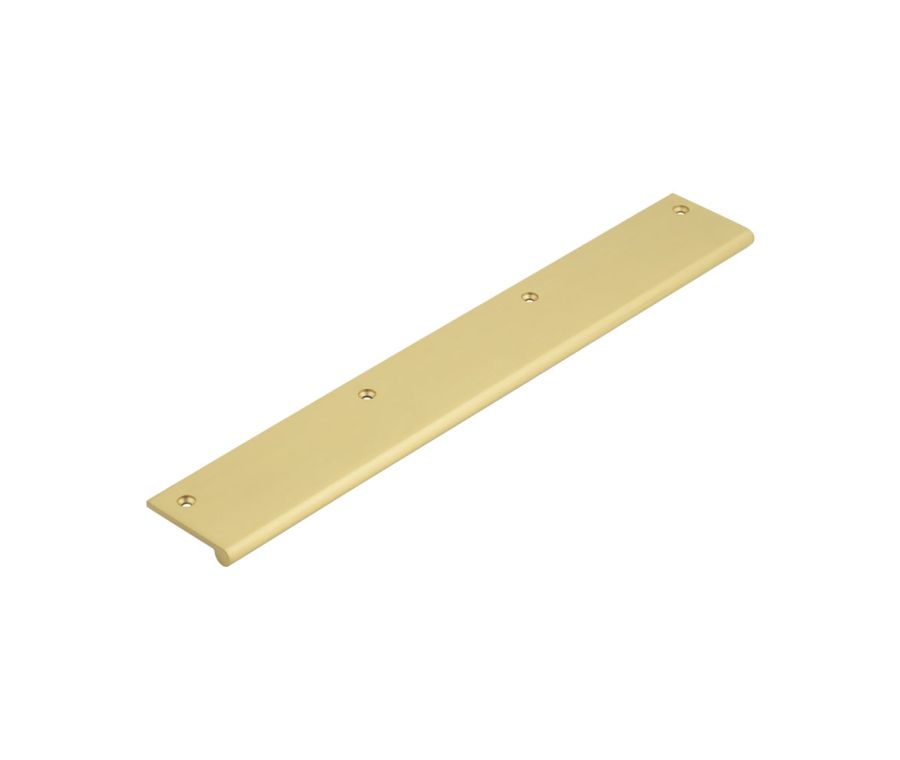 Burlington 300mm Satin Brass Flat Edge Pull | BUR932SB