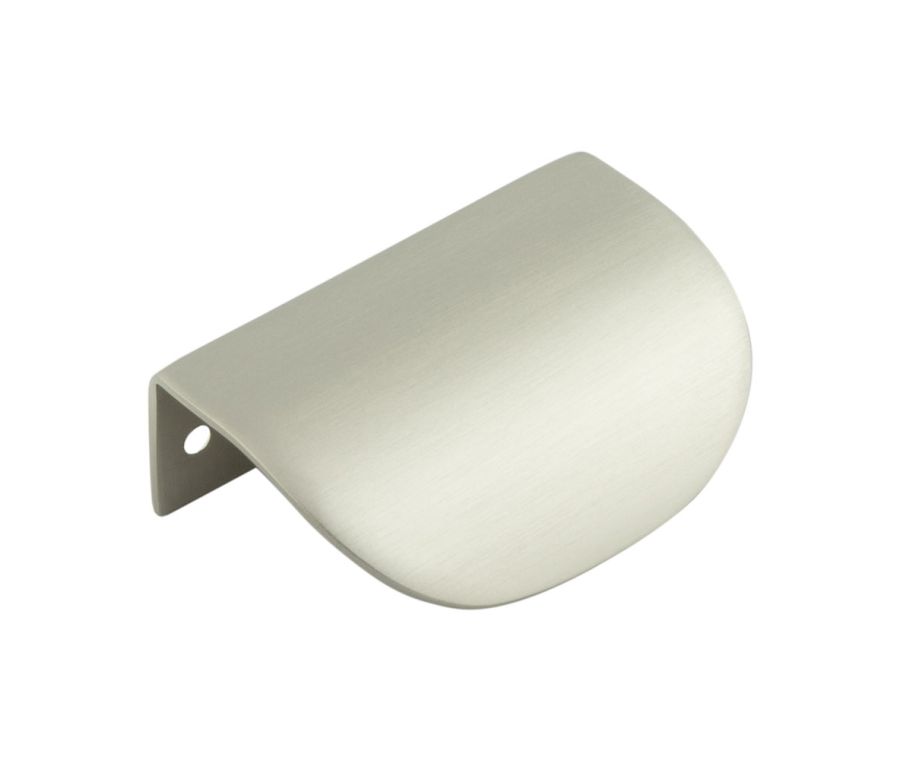 Burlington 75mm Satin Nickel Arched Edge Pull | BUR941SN