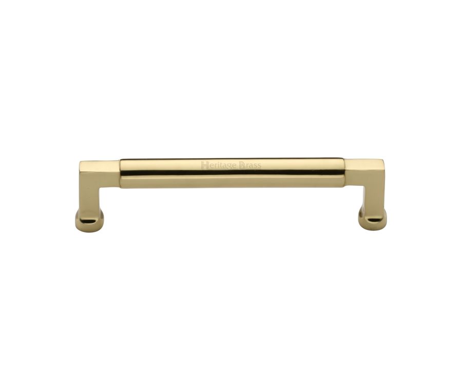 Heritage Brass Polished Brass Bauhaus Cabinet Pull Handle 152mm