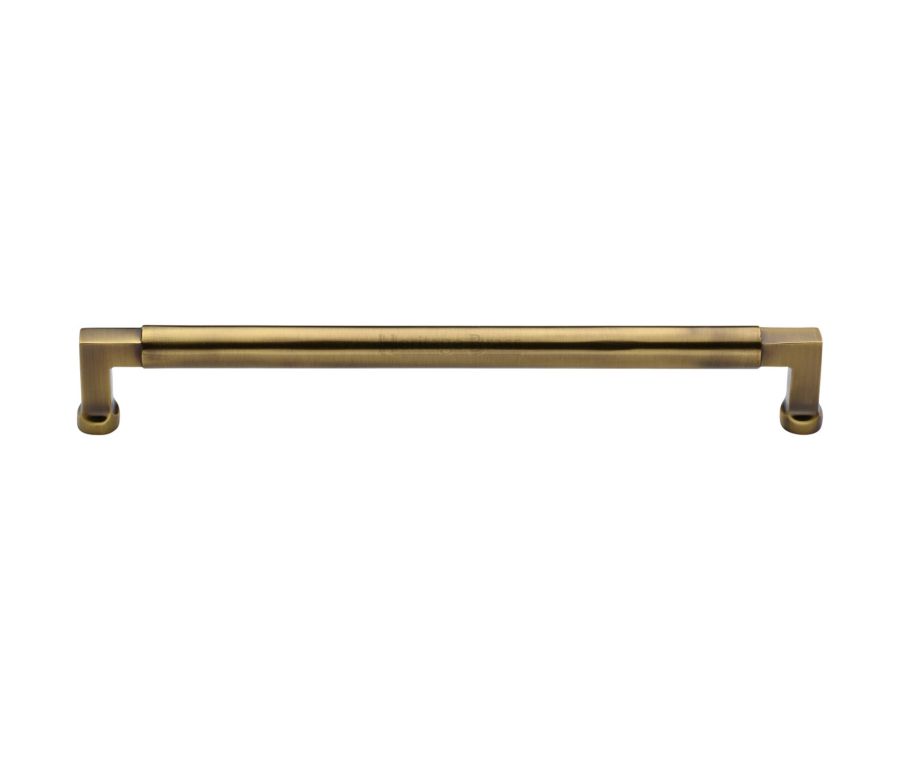 Heritage Brass Antique Brass Bauhaus Cabinet Pull Handle 320mm