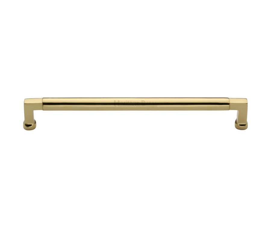 Heritage Brass Polished Brass Bauhaus Cabinet Pull Handle 320mm
