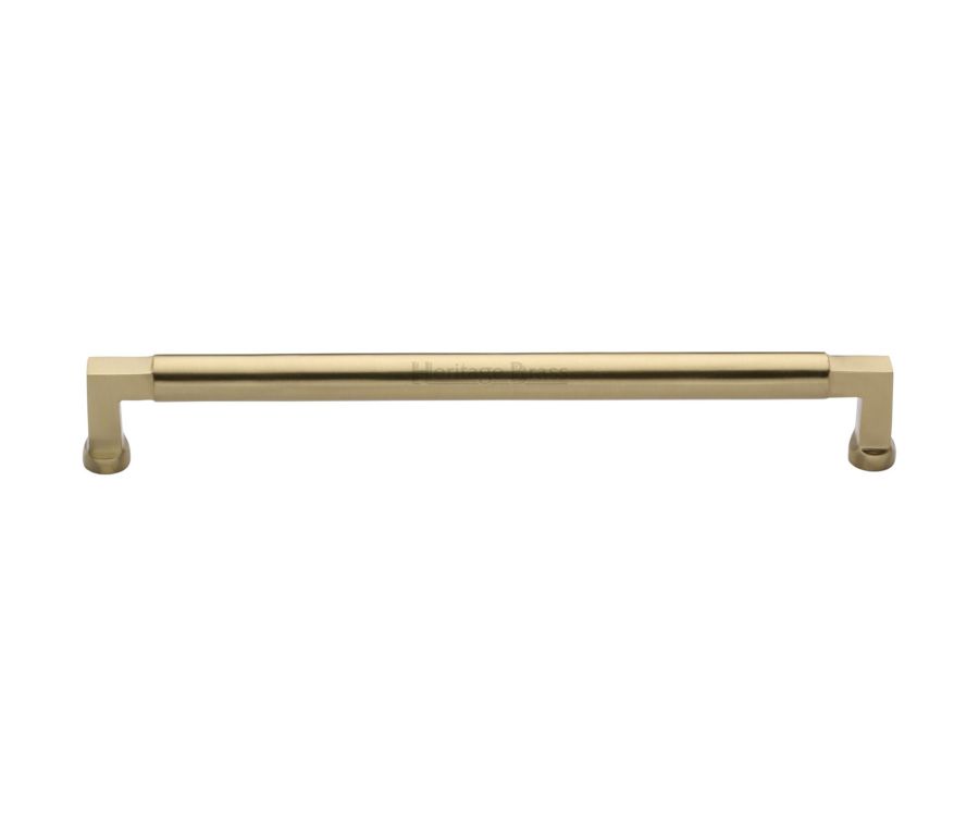 Heritage Brass Satin Brass Bauhaus Cabinet Pull Handle 320mm