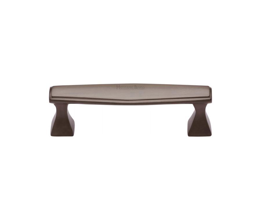 Heritage Brass Matt Bronze Deco Cabinet Pull Handle 96mm