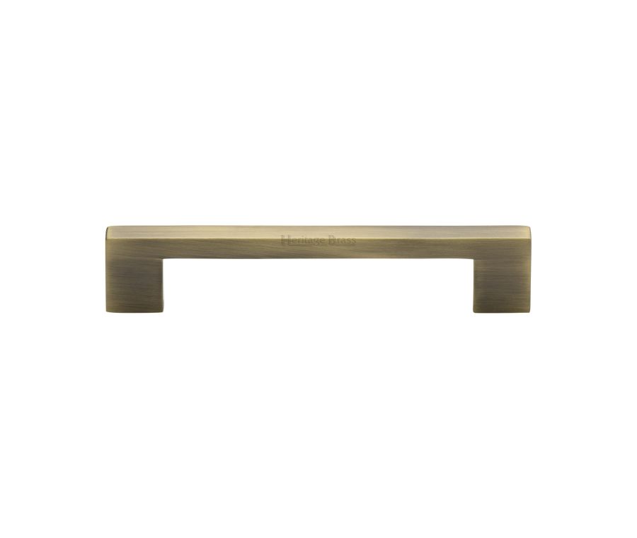 Heritage Brass Antique Brass Metro Cabinet Pull Handle 128mm