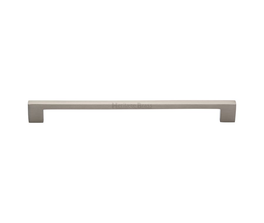 Heritage Brass Satin Nickel Metro Cabinet Pull Handle 254mm