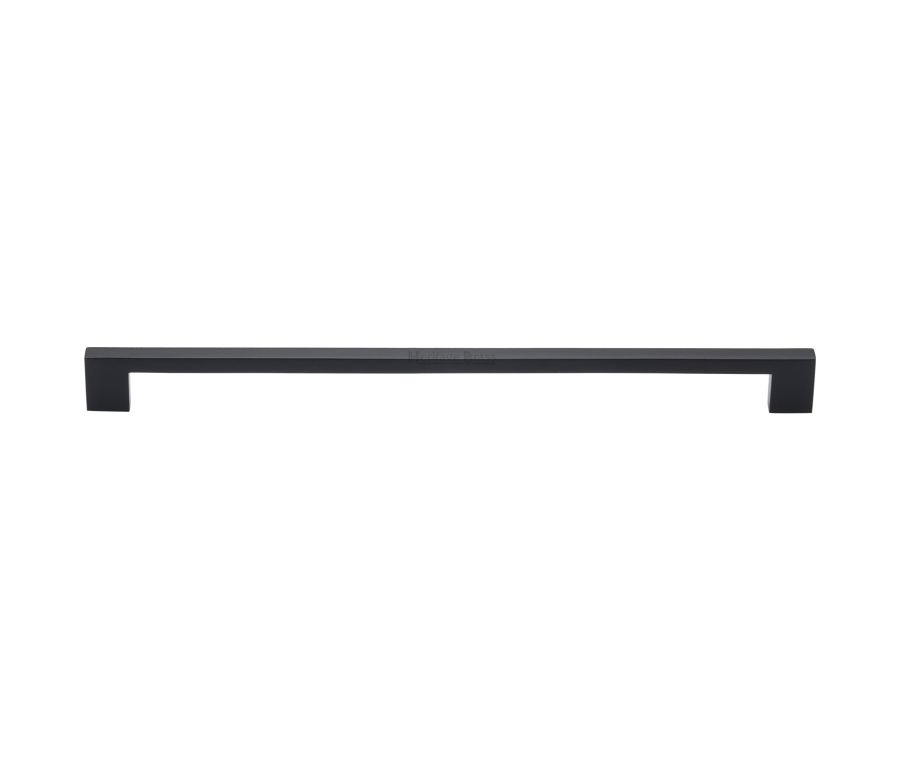 Heritage Brass Matt Black Metro Cabinet Pull Handle 320mm
