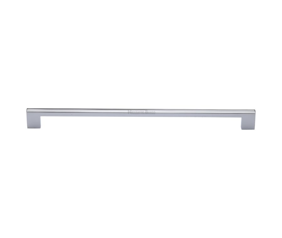 Heritage Brass Polished Chrome Metro Cabinet Pull Handle 320mm