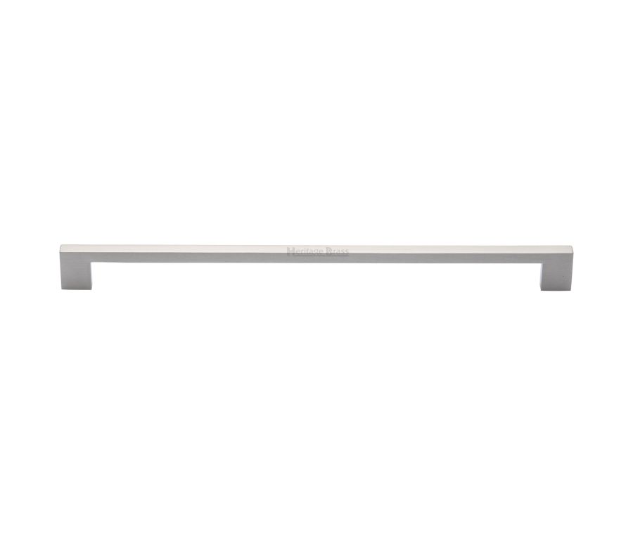 Heritage Brass Satin Nickel Metro Cabinet Pull Handle 320mm