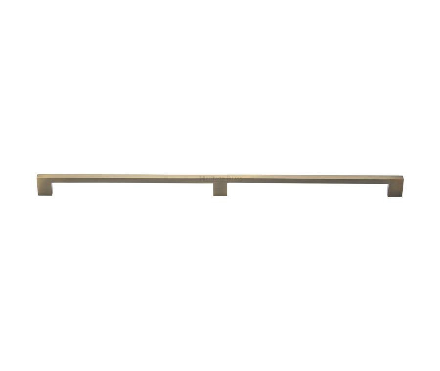 Heritage Brass Antique Brass Metro Cabinet Pull Handle 480mm