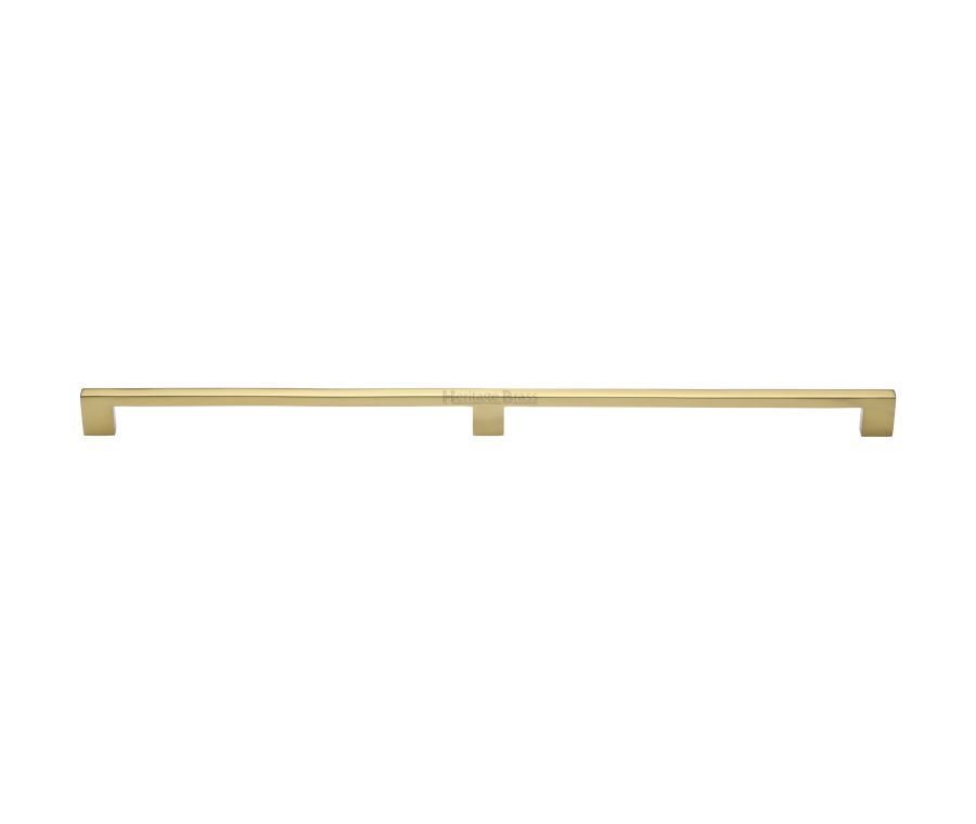 Heritage Brass Matt Black Metro Cabinet Pull Handle 480mm