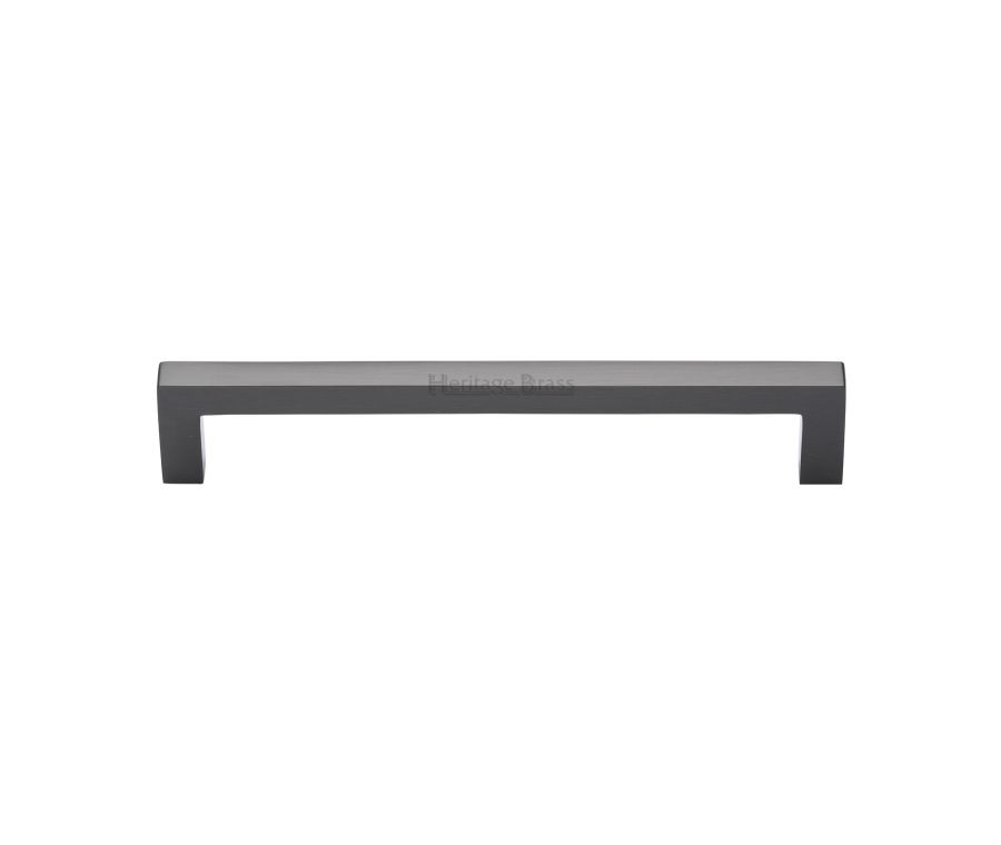 Heritage Brass Matt Bronze Square Metro Cabinet Pull Handle 160mm