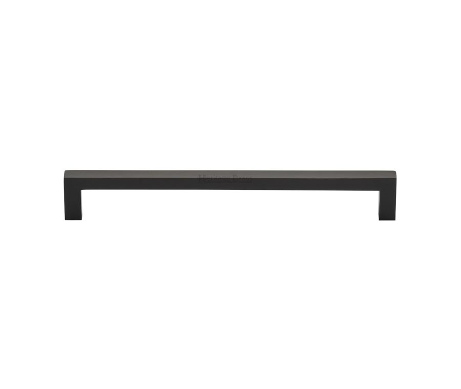 Heritage Brass Matt Bronze Square Metro Cabinet Pull Handle 192mm