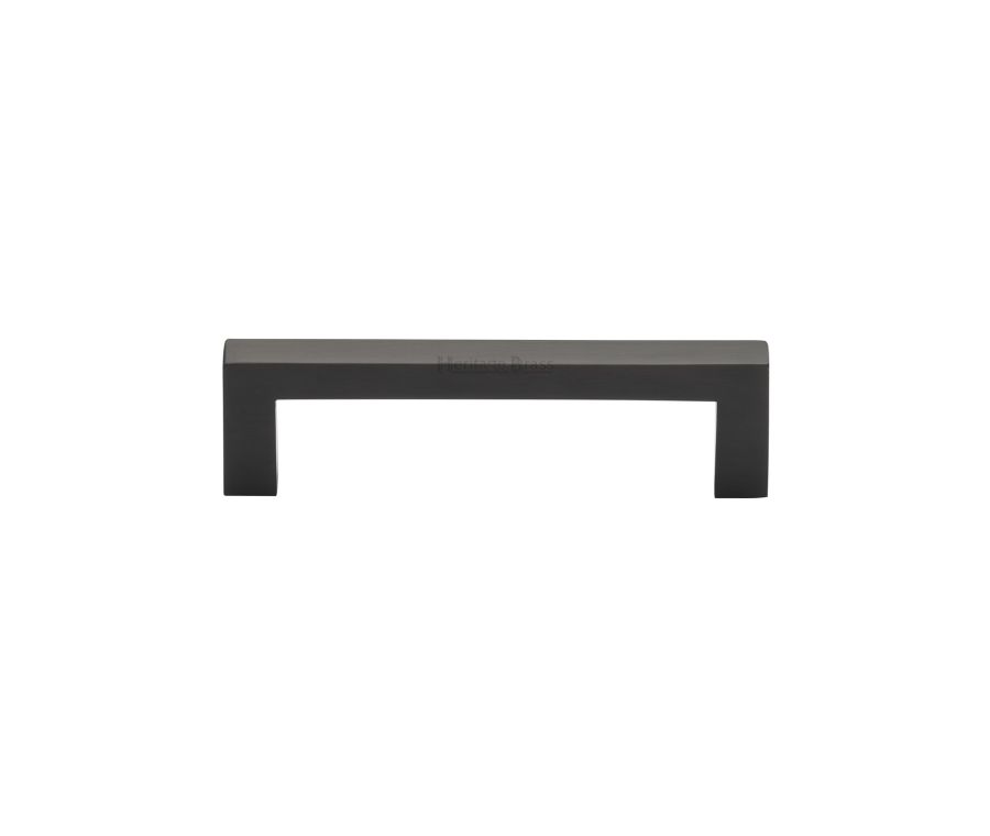Heritage Brass Matt Bronze Square Metro Cabinet Pull Handle 96mm