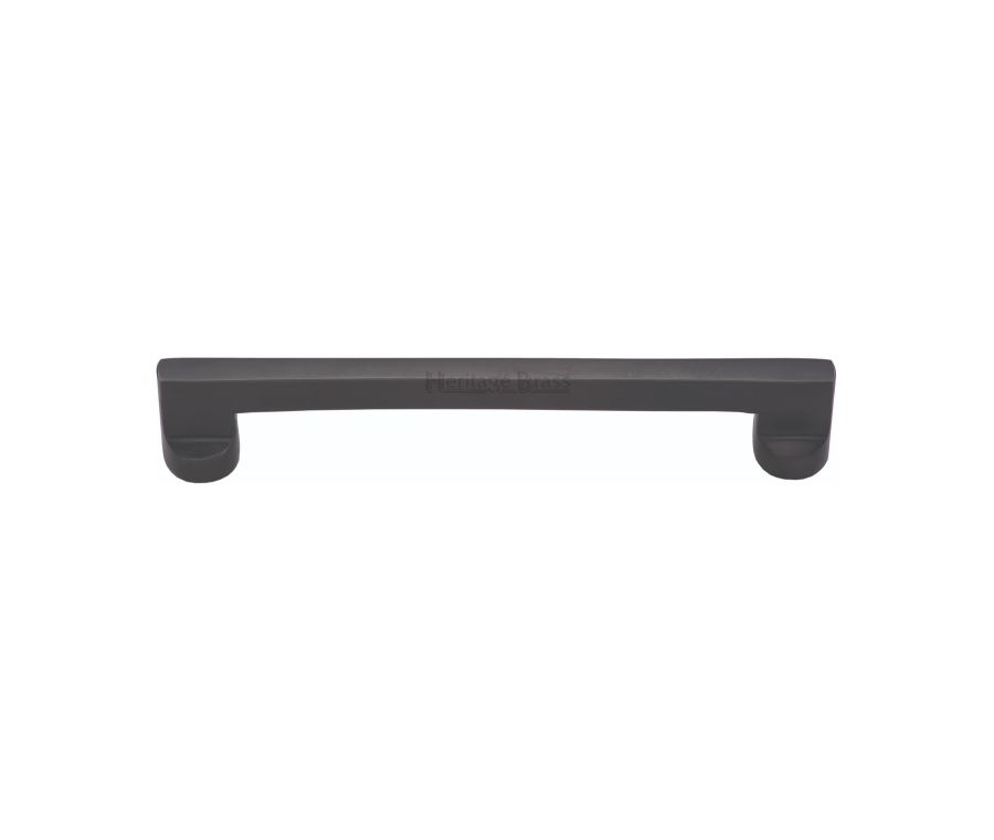 Heritage Brass Matt Black Apollo Cabinet Pull Handle 160mm