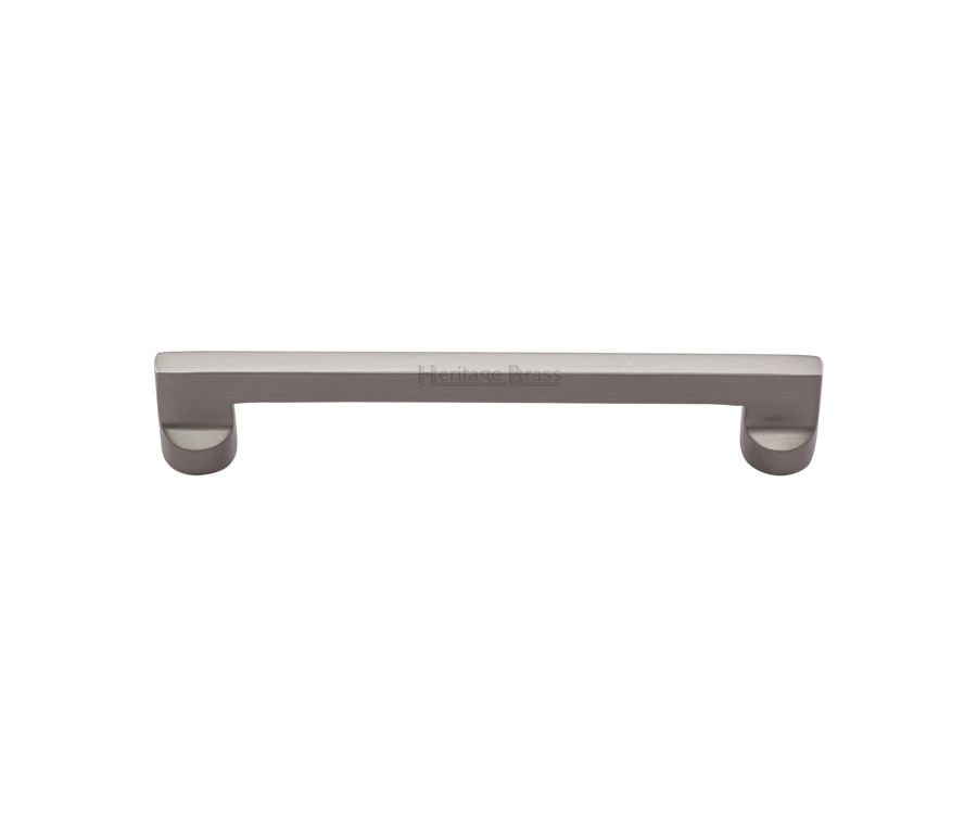 Heritage Brass Satin Nickel Apollo Cabinet Pull Handle 160mm