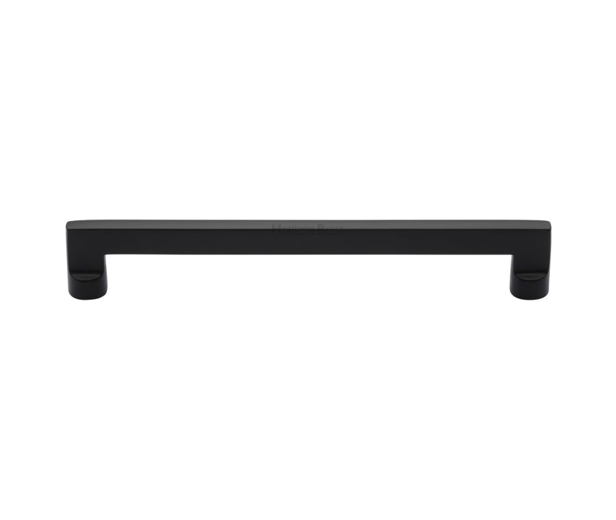Heritage Brass Matt Black Apollo Cabinet Pull Handle 203mm