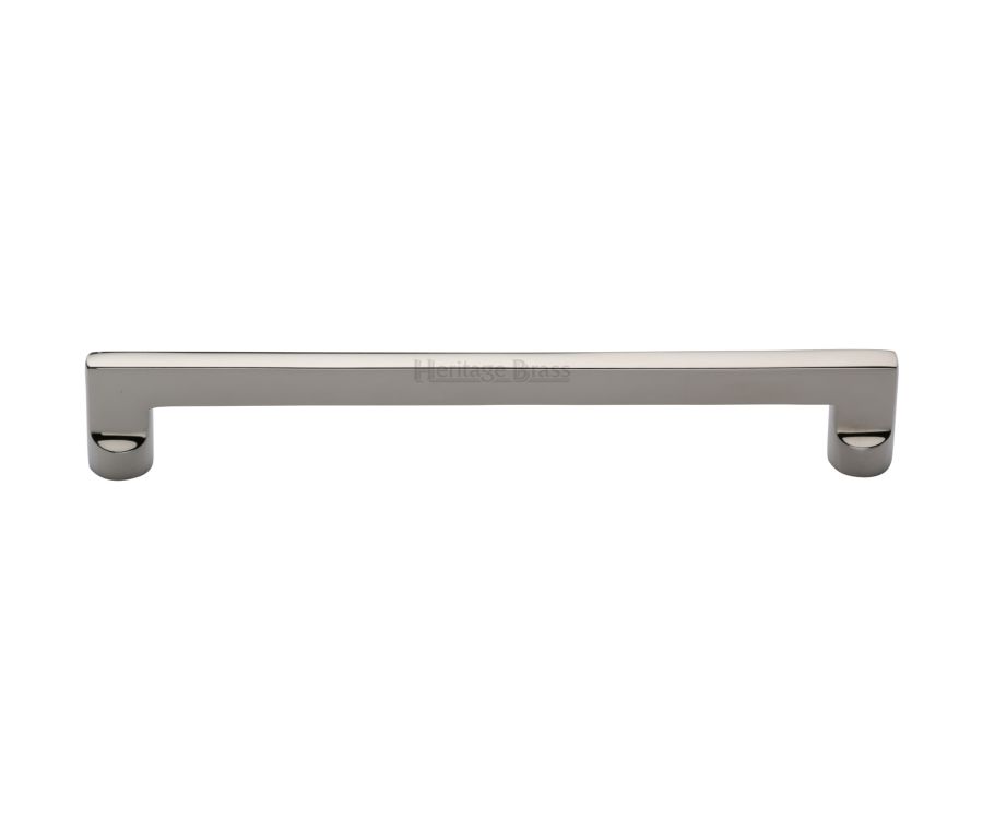 Heritage Brass Polished Nickel Finish Apollo Cabinet Pull Handle 203mm