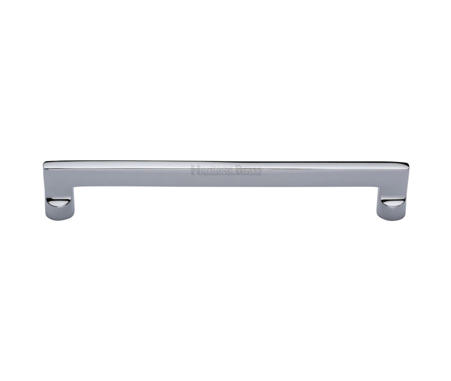 Heritage Brass Polished Chrome Apollo Cabinet Pull Handle 256mm