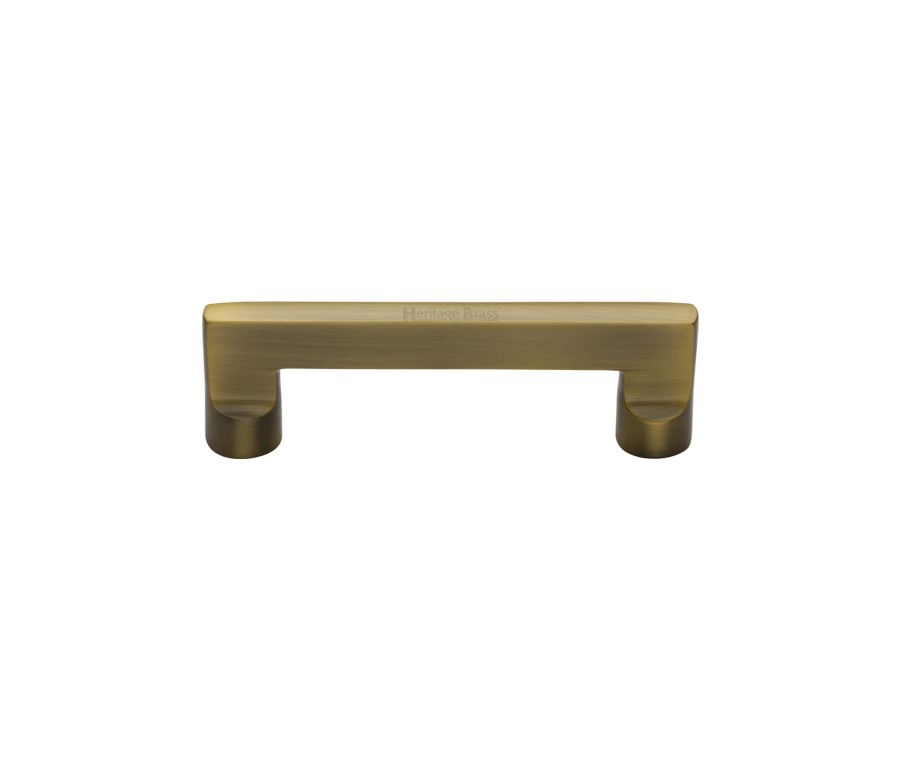 Heritage Brass Antique Brass Apollo Cabinet Pull Handle 96mm