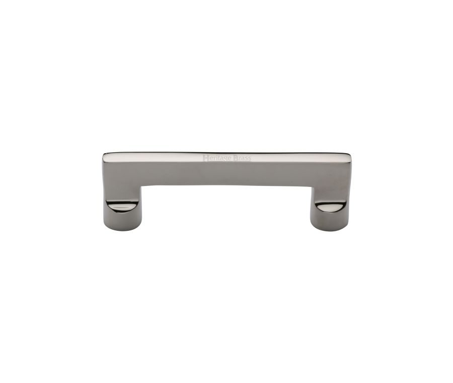 Heritage Brass Polished Nickel Finish Apollo Cabinet Pull Handle 96mm