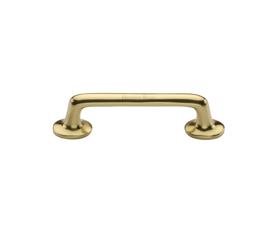 Heritage Brass Polished Brass Traditional Cabinet Pull Handle 96mm