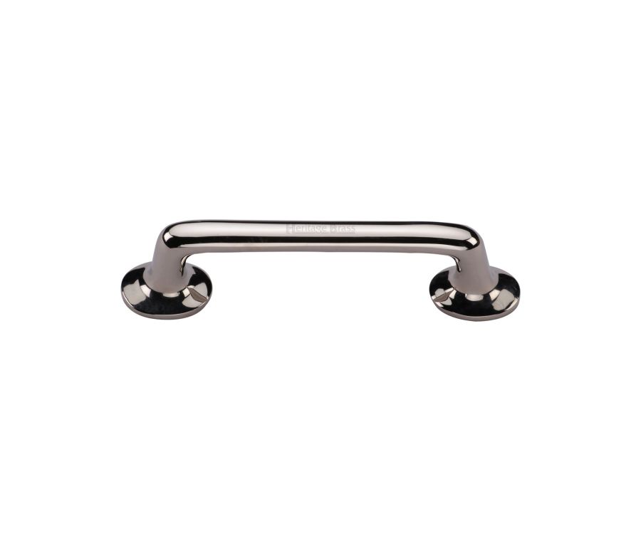 Heritage Brass Polished Nickel Finish Traditional Cabinet Pull Handle 96mm
