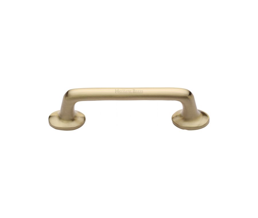 Heritage Brass Satin Brass Traditional Cabinet Pull Handle 96mm