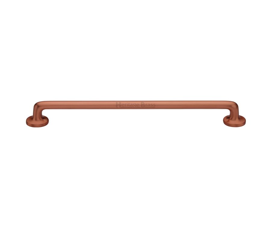 Heritage Brass Satin Rose Gold Traditional Cabinet Pull Handle 256mm