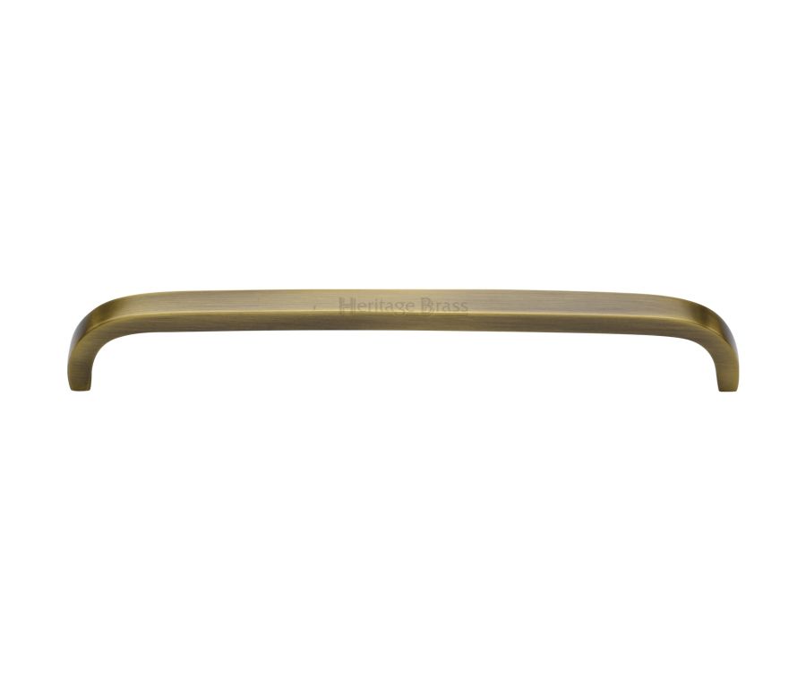 Heritage Brass Antique Brass Curved D Shaped Cabinet Pull Handle 203mm