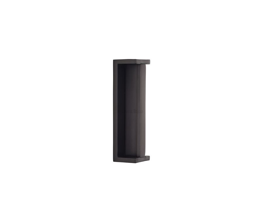 Heritage Brass Matt Bronze Heritage Brass Sliding Flush Pull | C1874-MB
