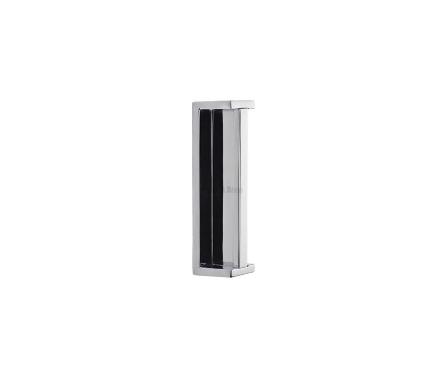 Heritage Brass Polished Chrome Heritage Brass Sliding Flush Pull | C1874-PC
